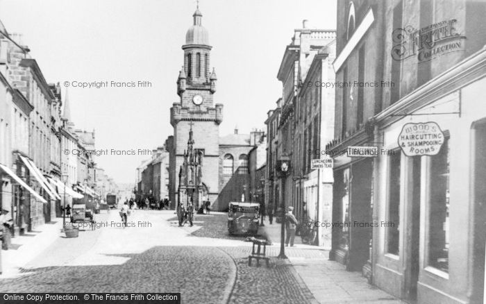 Photo of Forres, High Street c.1910