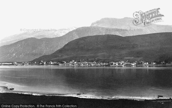 Photo of Fort William, And Ben Nevis 1883