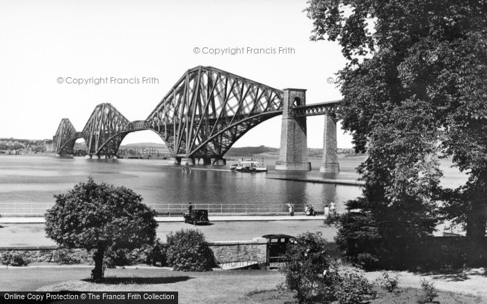 Photo of Forth Bridge, And Esplanade c.1939