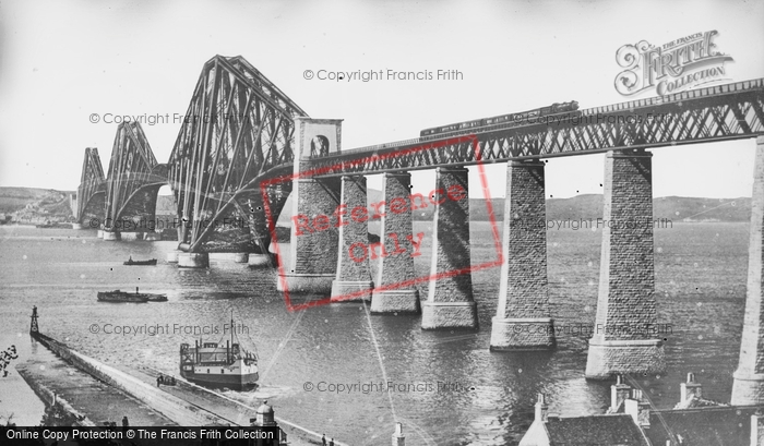 Photo of Forth Bridge, c.1897