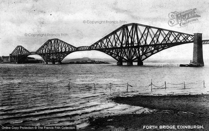 Photo of Forth Bridge, c.1900