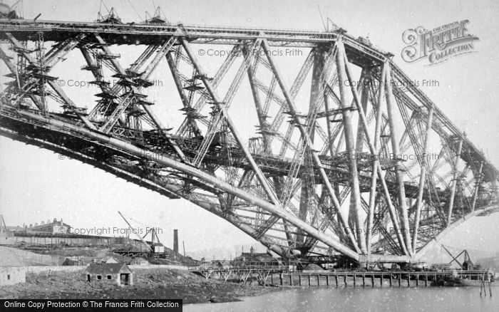 Photo of Forth Bridge, North Tower c.1890