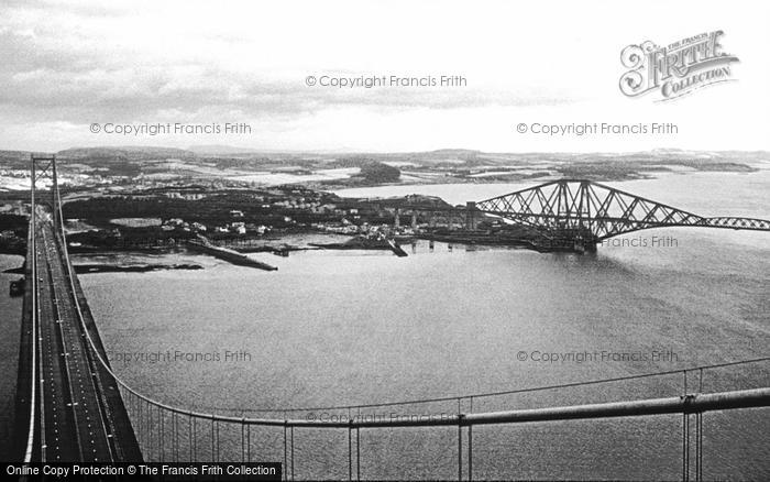 Photo of Forth Bridge, The Two Bridges c.1980