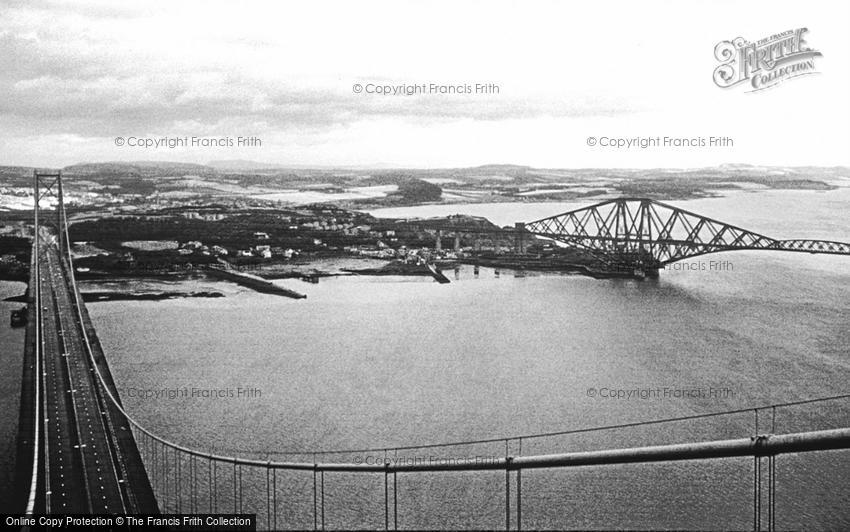Forth Bridge, the Two Bridges c1980