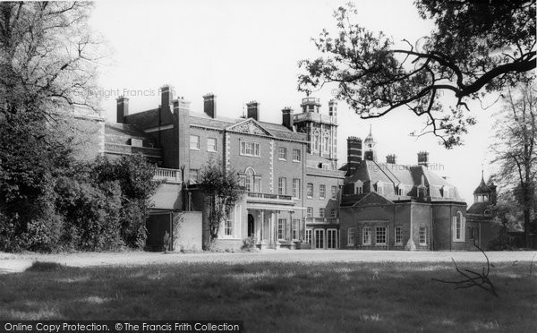Photo of Forty Hill, Forty Hall c.1955