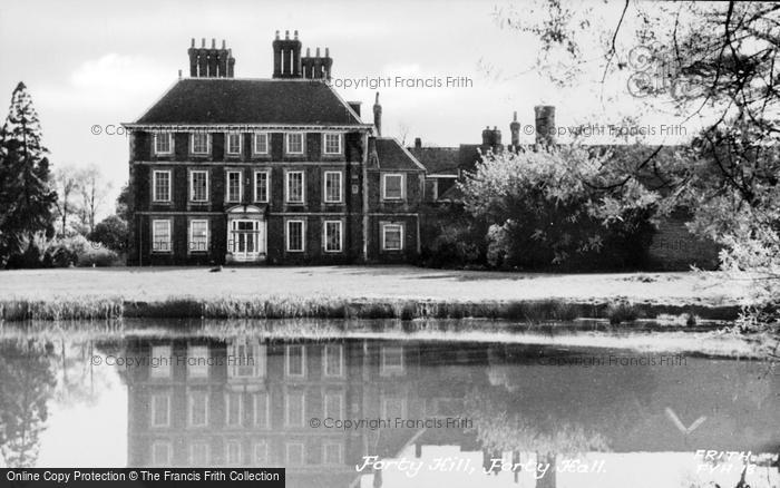 Photo of Forty Hill, Forty Hall c.1955