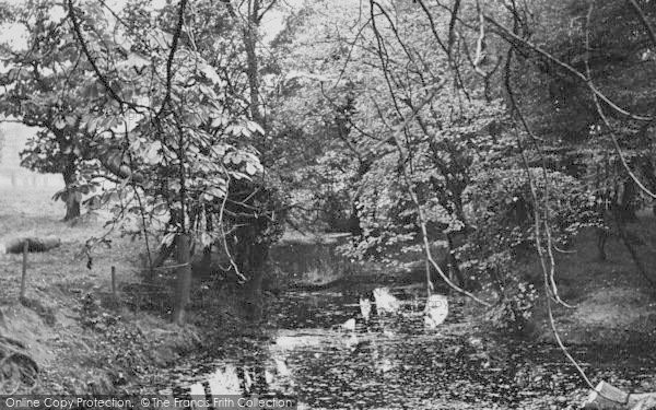 Photo of Forty Hill, View From The Bridge c.1955