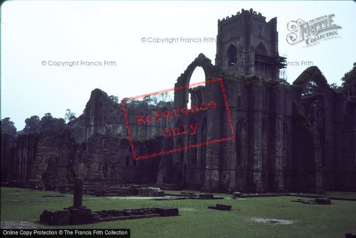 Photo of Fountains Abbey, 1979