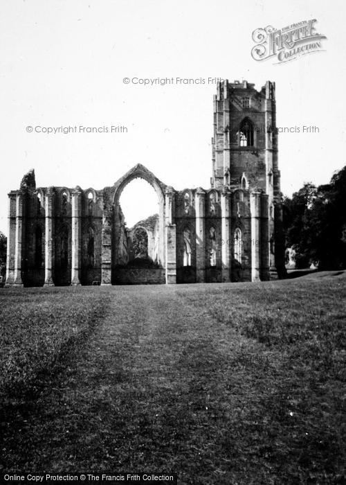 Photo of Fountains Abbey, Abbey Ruins c.1935