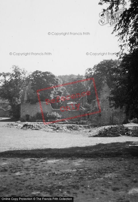 Photo of Fountains Abbey, Abbey Ruins c.1935