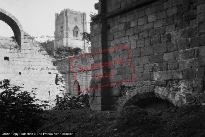 Photo of Fountains Abbey, Abbey Ruins c.1935