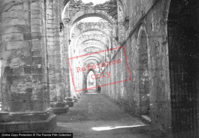 Photo of Fountains Abbey, Abbey Ruins c.1935