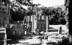 Abbey Ruins c.1956, Fountains Abbey