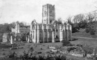 c.1900, Fountains Abbey