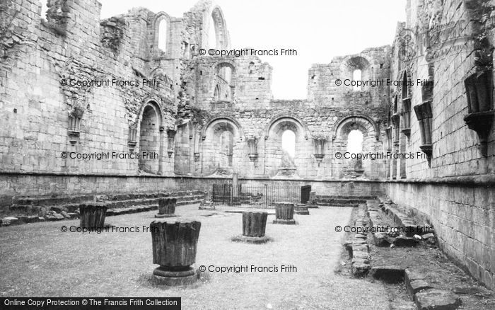 Photo of Fountains Abbey, c.1955