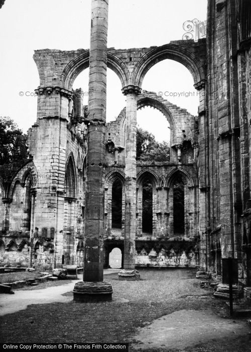 Photo of Fountains Abbey, c.1955