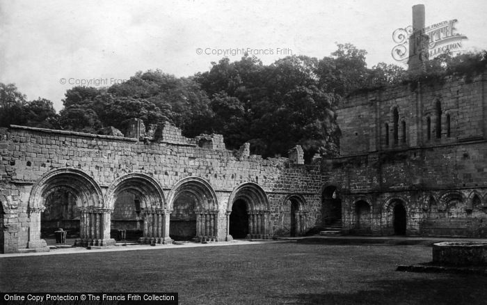 Photo of Fountains Abbey, Chapter House c.1885