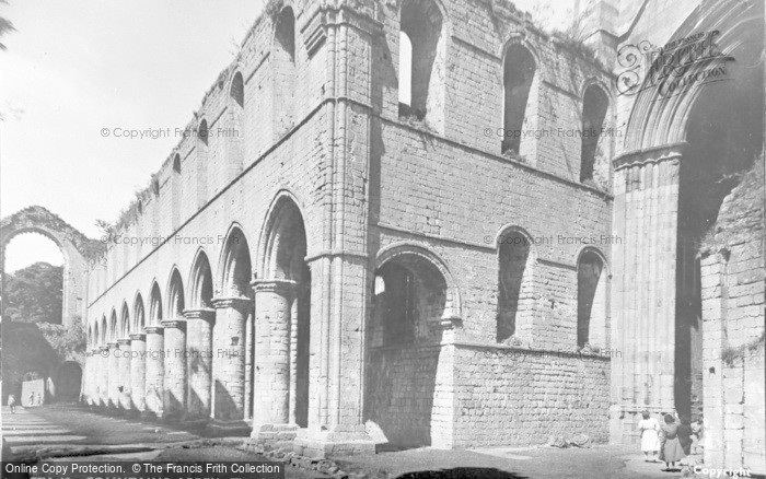 Photo of Fountains Abbey, Church From The High Altar c.1955