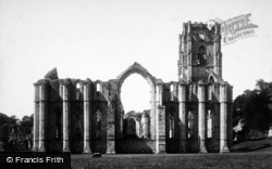 East End c.1885, Fountains Abbey