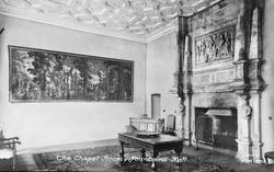 Fountains Hall, The Chapel Room c.1955, Fountains Abbey