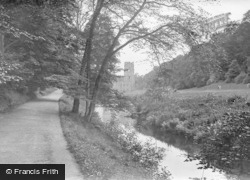 From The River 1914, Fountains Abbey