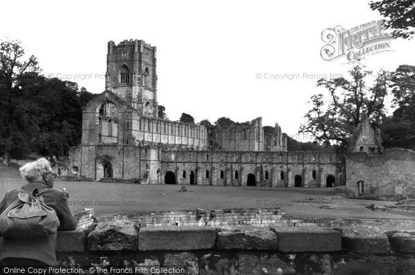Photo of Fountains Abbey, From The West c.1960