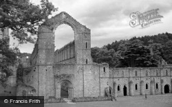 From West 1952, Fountains Abbey