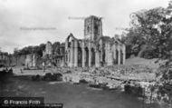 General View c.1955, Fountains Abbey