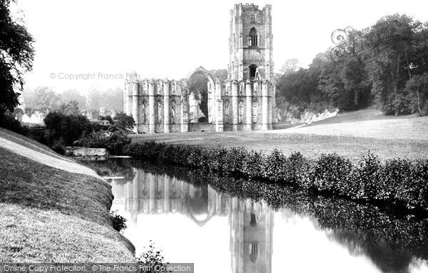 Photo of Fountains Abbey, Ruins Of Abbey 1886