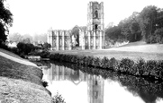 Ruins Of Abbey 1886, Fountains Abbey
