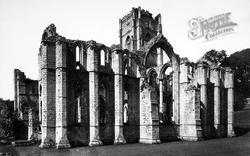 South East c.1885, Fountains Abbey