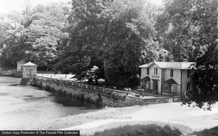 Photo of Fountains Abbey, Studley Park East, Abbey Entrance c.1955