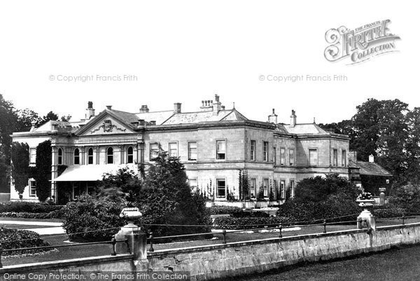 Photo of Fountains Abbey, Studley Park, Studley Royal House c.1874