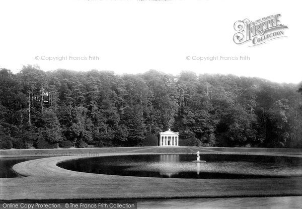 Photo of Fountains Abbey, Studley Royal Park, Temple Of Piety c.1885