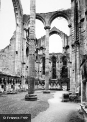 The Abbey Ruins c.1955, Fountains Abbey