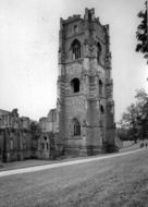 The Abbey Ruins c.1955, Fountains Abbey