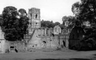 The Abbey Ruins c.1955, Fountains Abbey