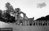 The Abbey Ruins c.1955, Fountains Abbey