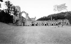 The Abbey Ruins c.1960, Fountains Abbey