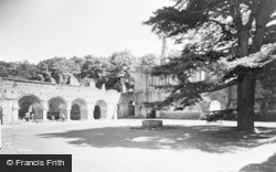The Cloisters c.1955, Fountains Abbey