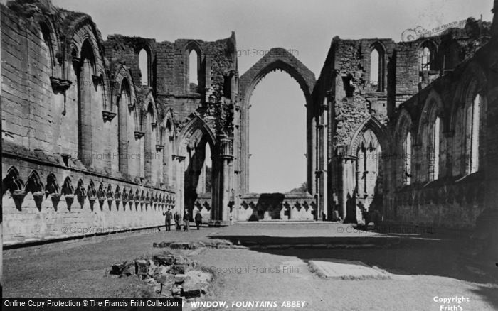 Photo of Fountains Abbey, The High Altar And East Window c.1955