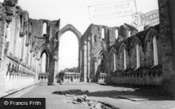 The Nave c.1955, Fountains Abbey