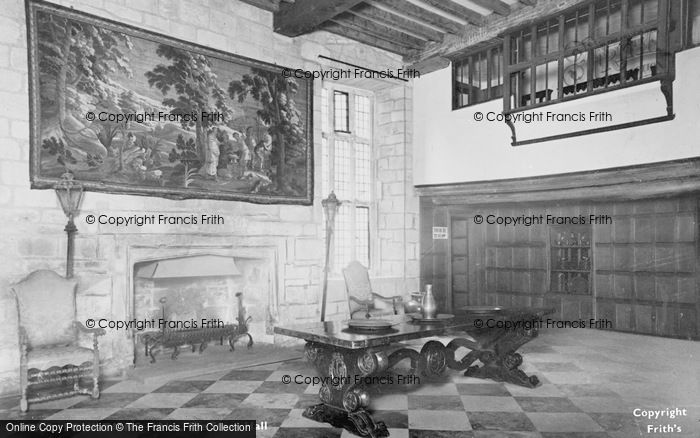 Photo of Fountains Abbey, The Stone Hall, Fountains Hall c.1955
