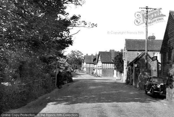 Photo of Four Elms, The Village c.1950