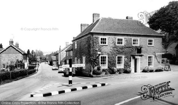 Photo of Fovant, Pembroke Arms And High Street c.1960