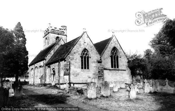 Photo of Fovant, St George's Church c.1955