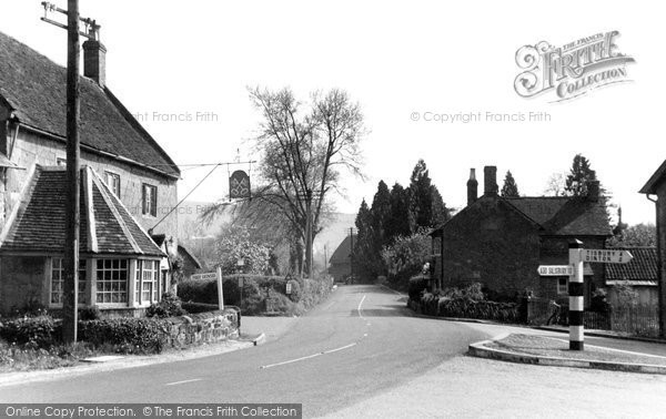 Photo of Fovant, The Cross Keys c.1955