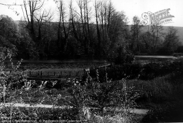 Photo of Fovant, The Lake c.1955