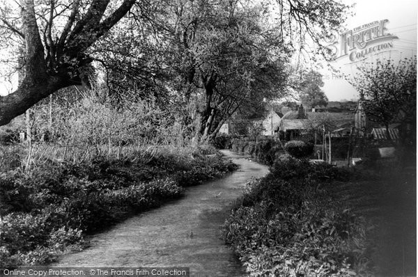 Photo of Fovant, The Stream c.1955