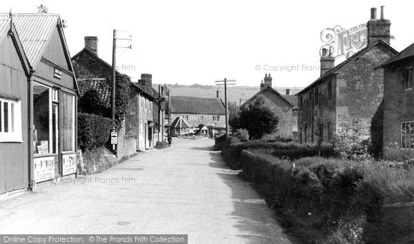 Photo of Fovant, The Village c.1955
